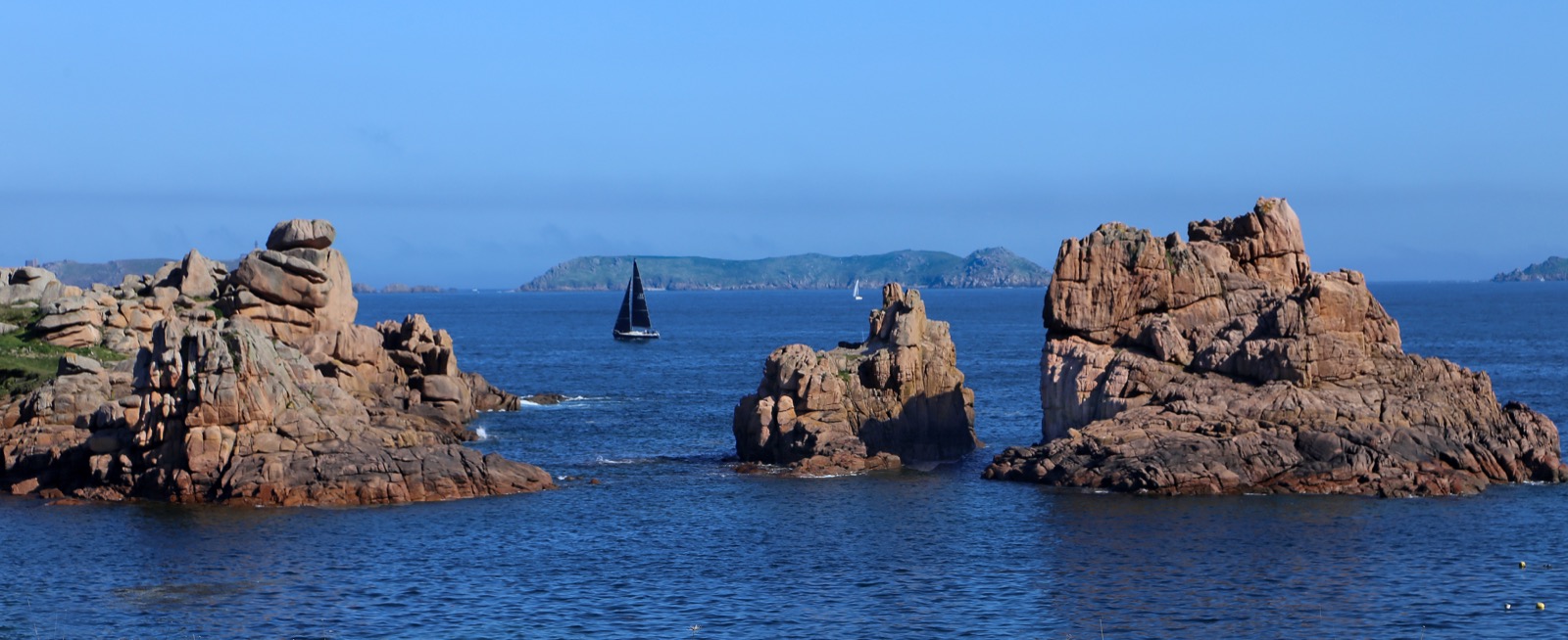 La côte de granit rose en Bretagne