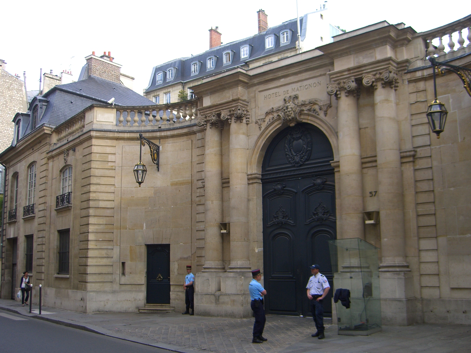 L'hôtel de Matignon à Paris