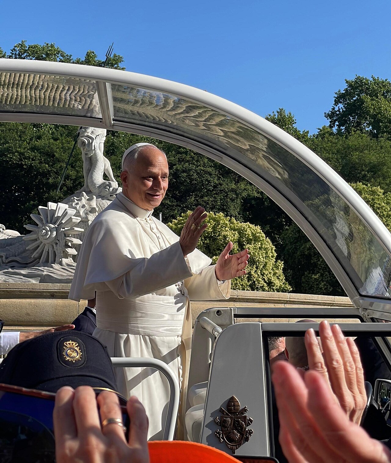 Le pape Léon XIV en juin 2026